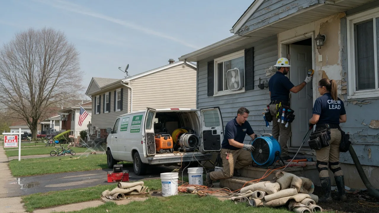 Flood Cleanup in South Bound Brook, NJ near me